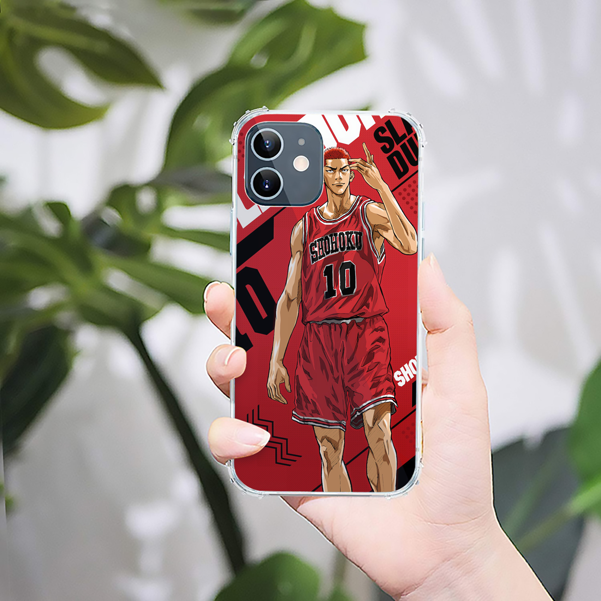 （画像用） SLAM DUNK／スラムダンク 【iPhone 12シリーズ対応】透明スマホケース（クリアソフトケース）